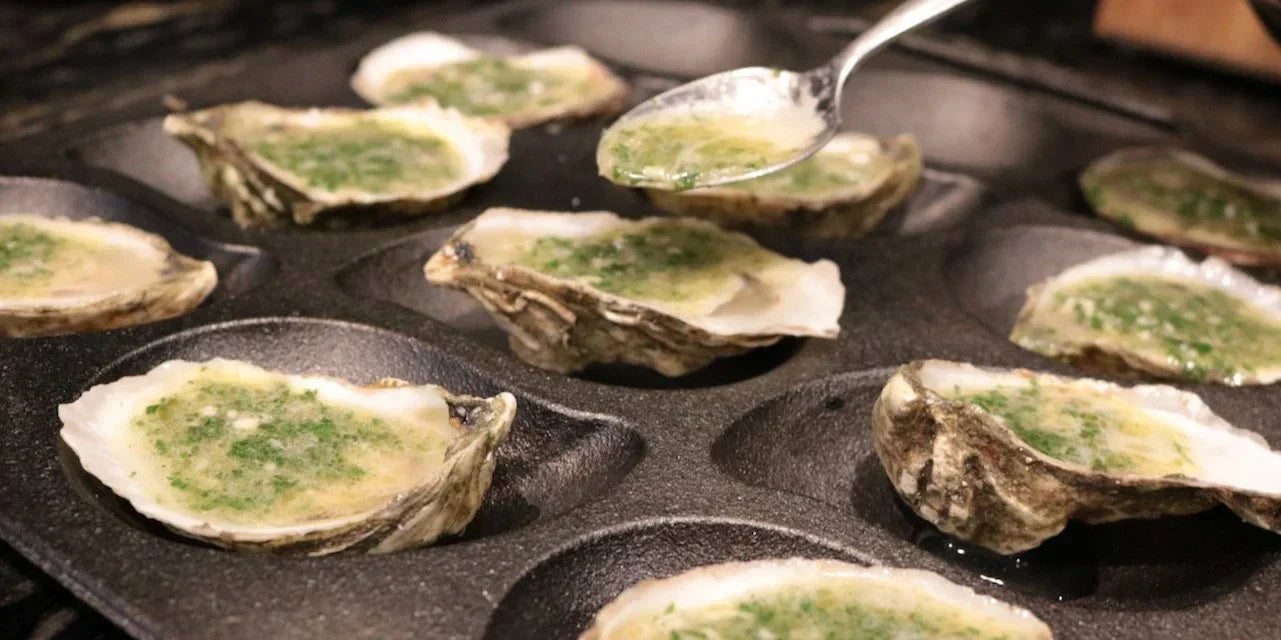 Baked Oysters on the Half Shell