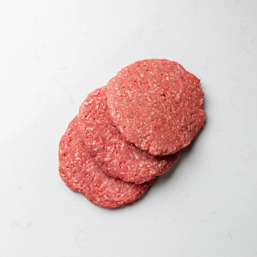 Grass Fed Beef Butcher Burgers 12/6oz