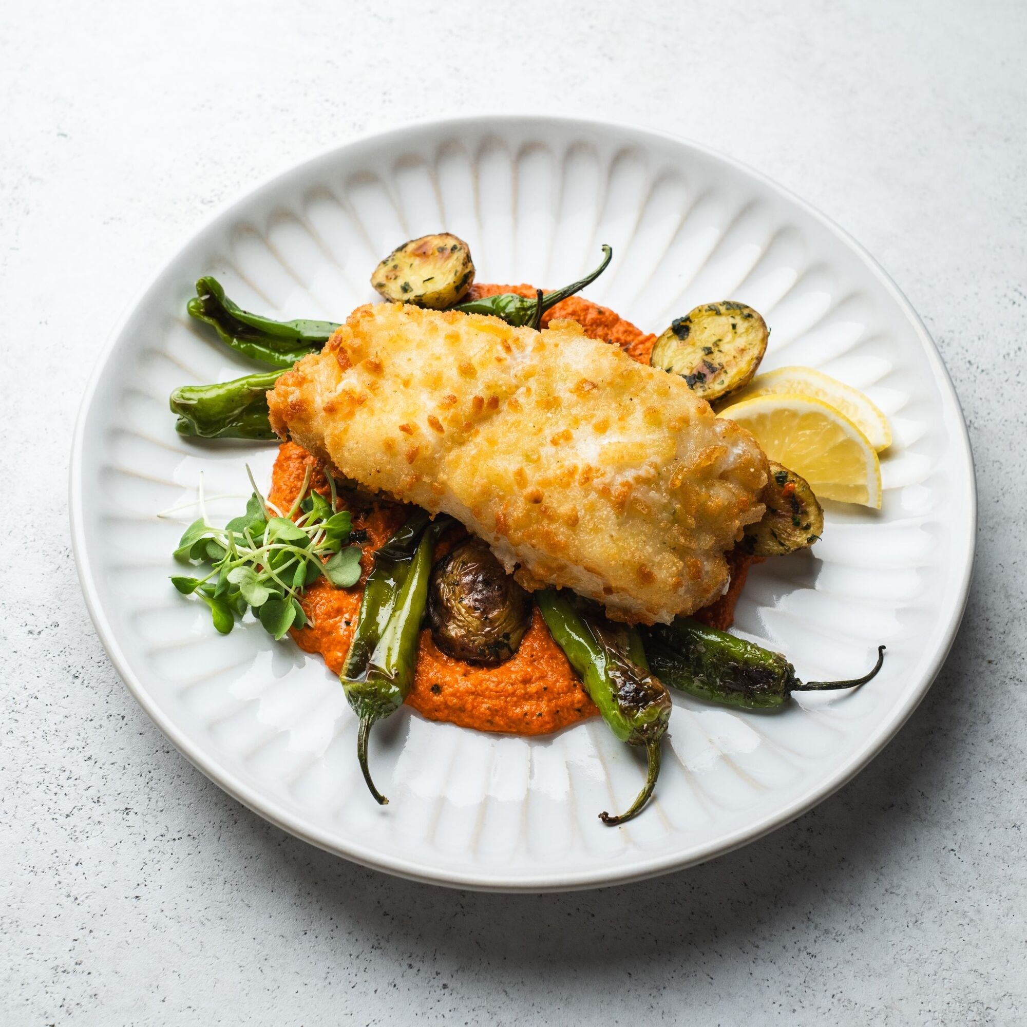 Potato Crusted Cod