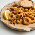 Dipt & Dusted Calamari Rings