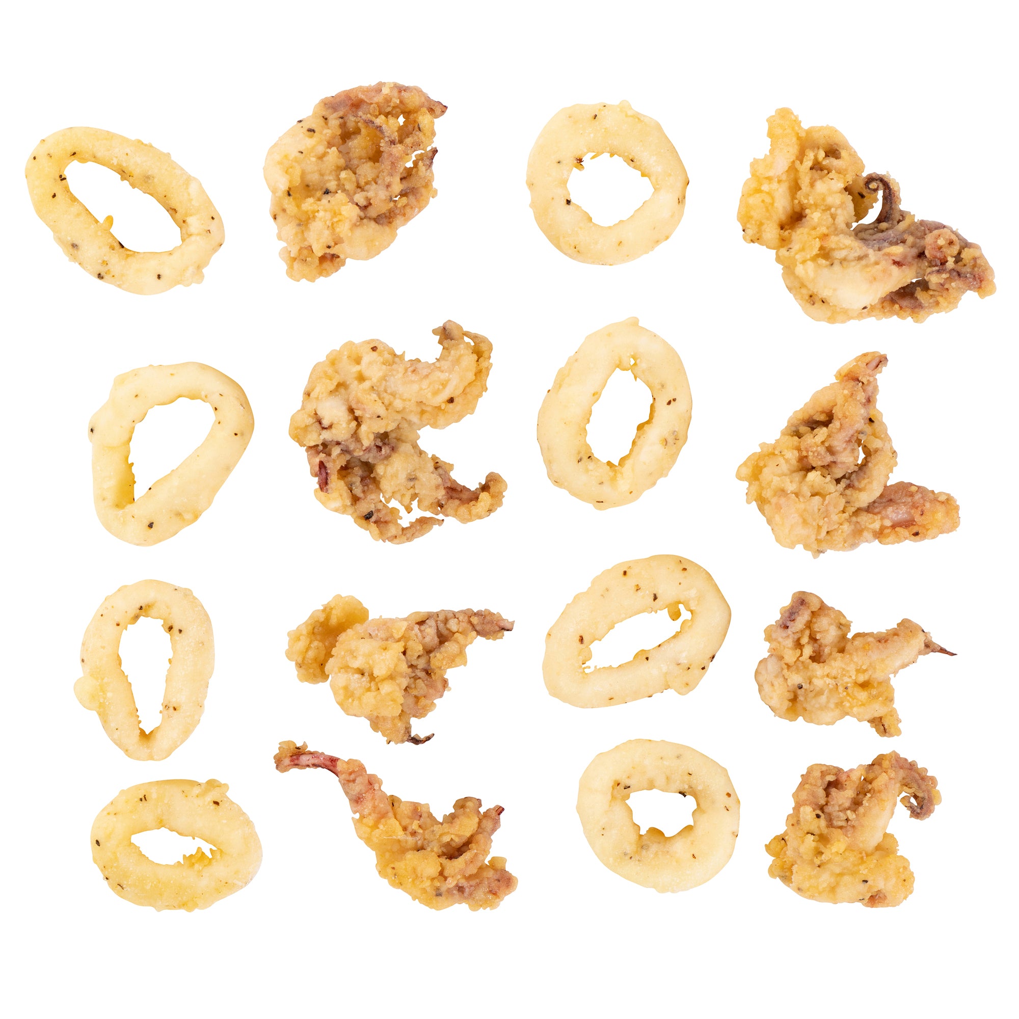 Dipt & Dusted Calamari Rings