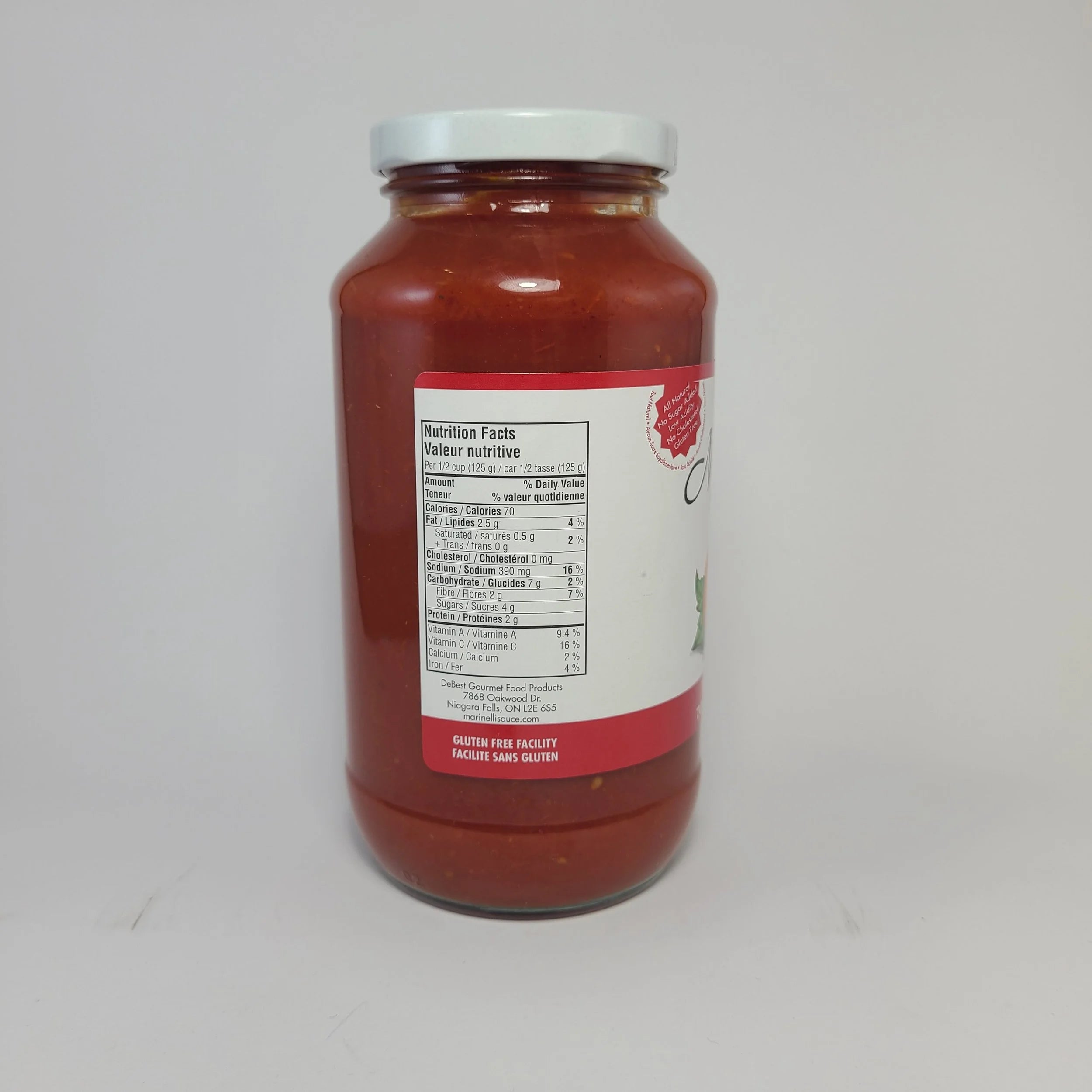 Tomato Basil Pasta Sauce