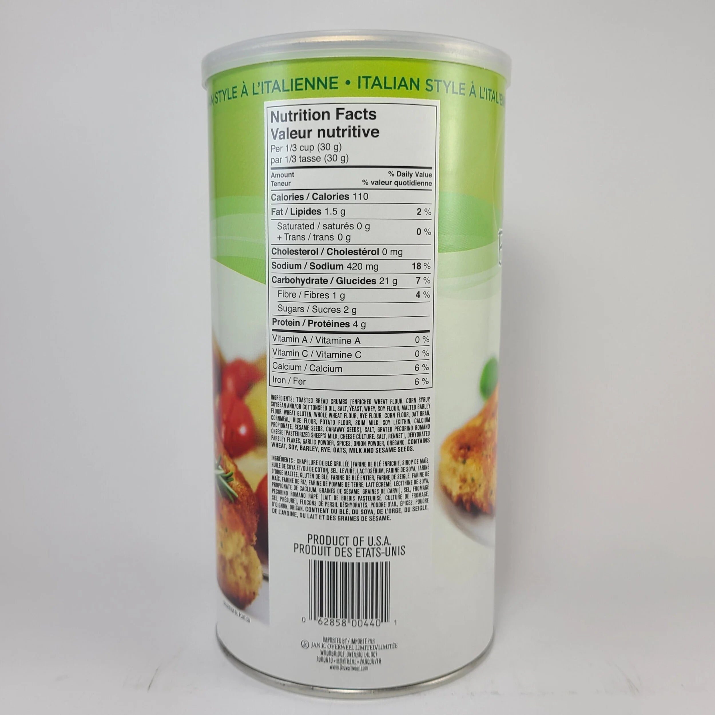 Italian Style Seasoned Bread Crumbs