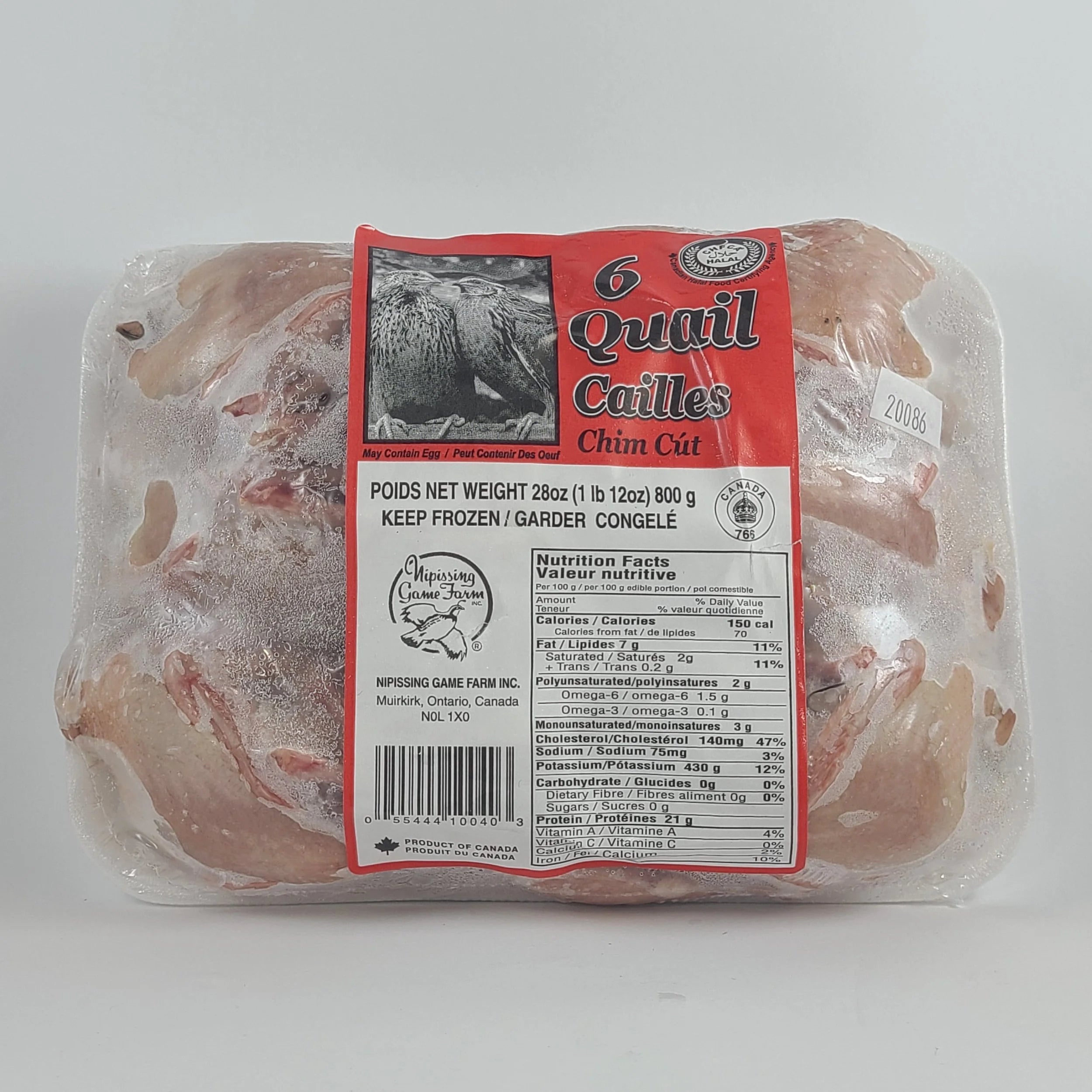 Quails (6/pack)