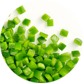 Diced Green Pepper