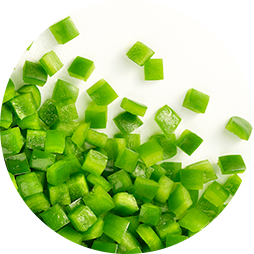 Diced Green Pepper