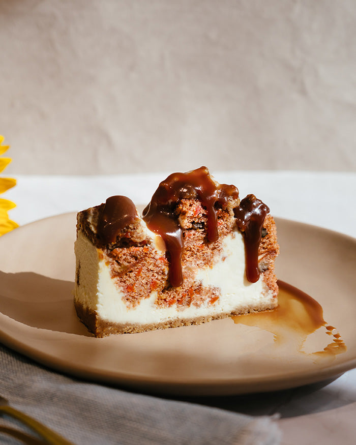 Carrot Caramel Cheesecake