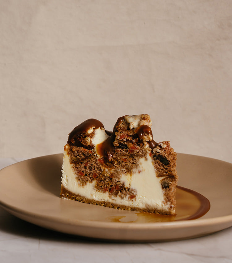Carrot Caramel Cheesecake