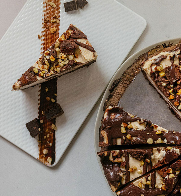 Peanut Butter Fudge Brownie Cheesecake
