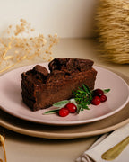 Rockin' Triple Chocolate Cake