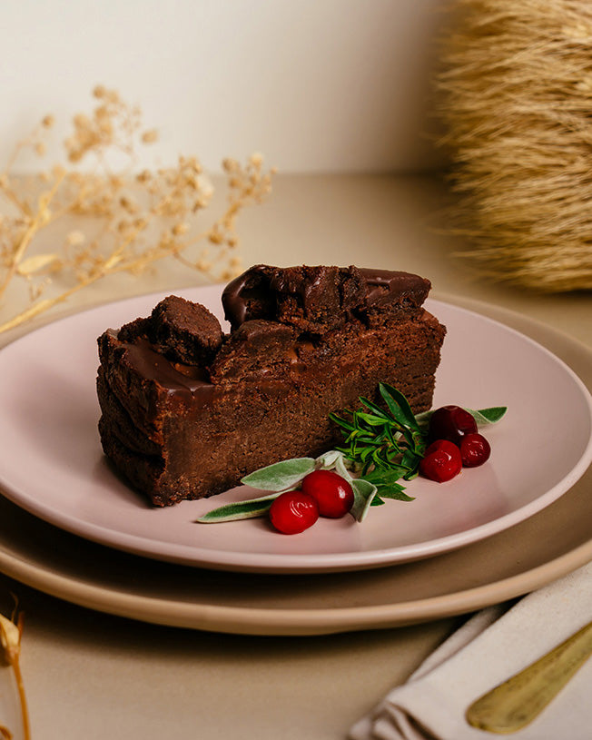 Rockin' Triple Chocolate Cake