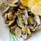 Cooked White Clams
