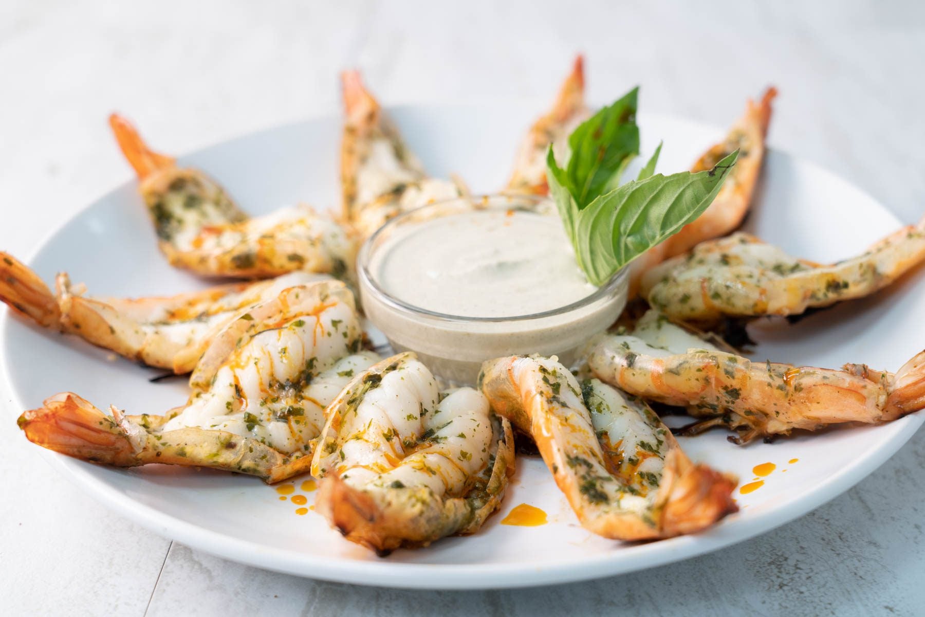 Herb & Garlic Butterflied Shrimp
