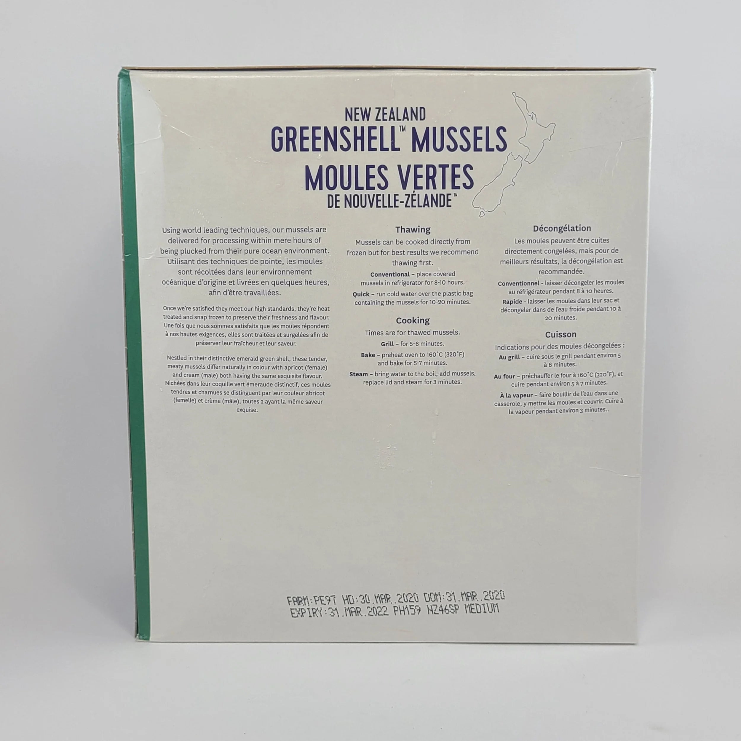 Greenshell Mussels