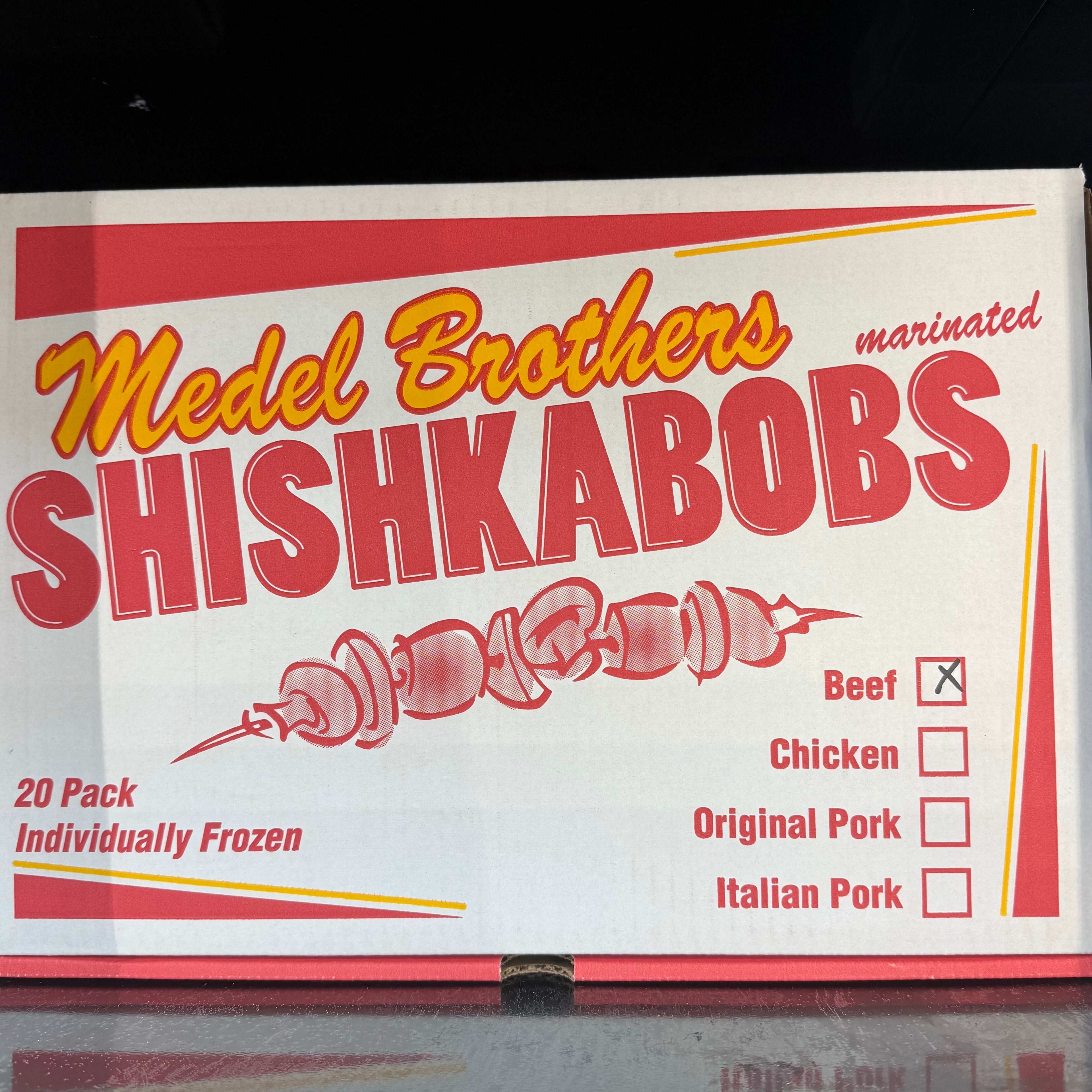 Medel's Beef Shishkabobs
