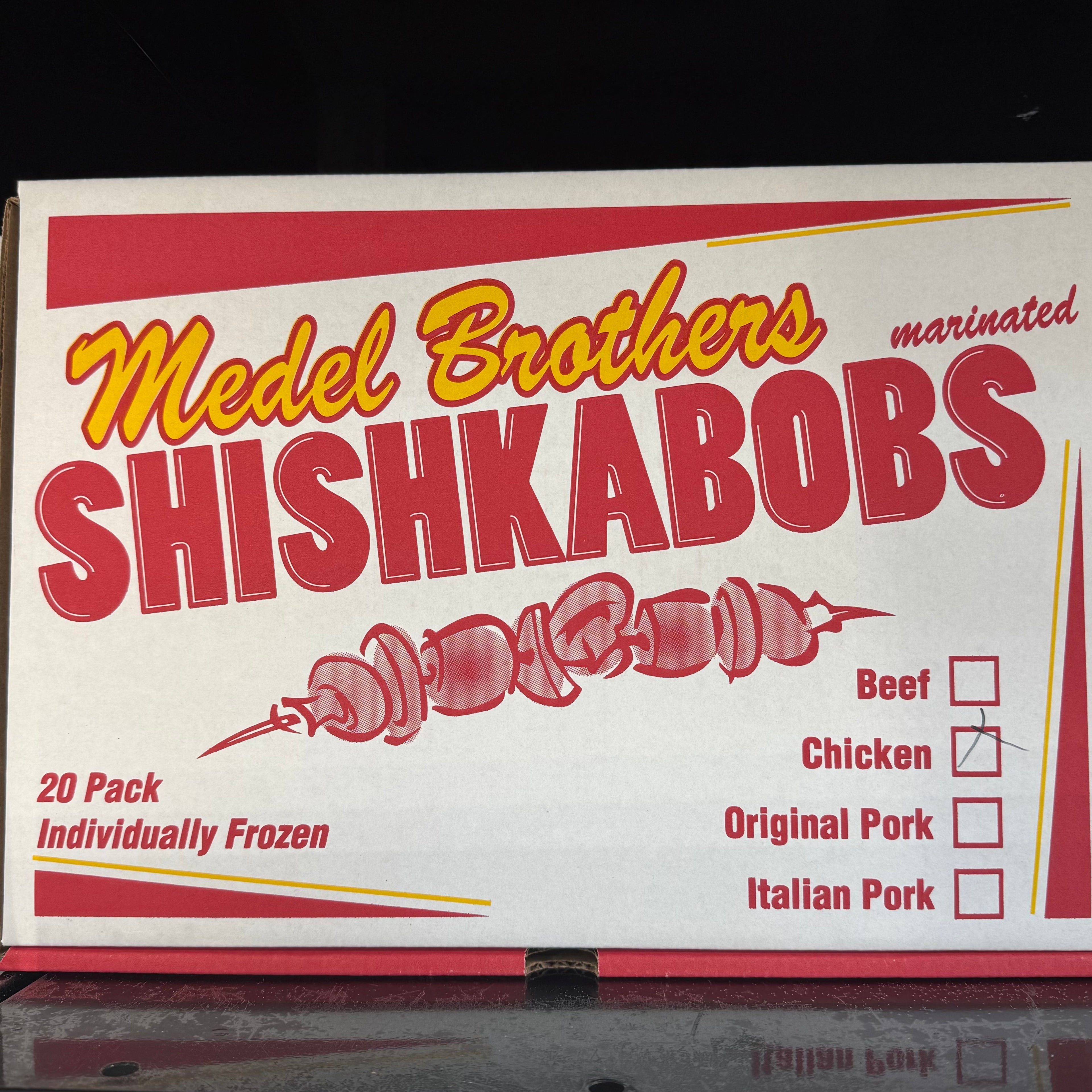 Medel's Chicken Shishkabobs