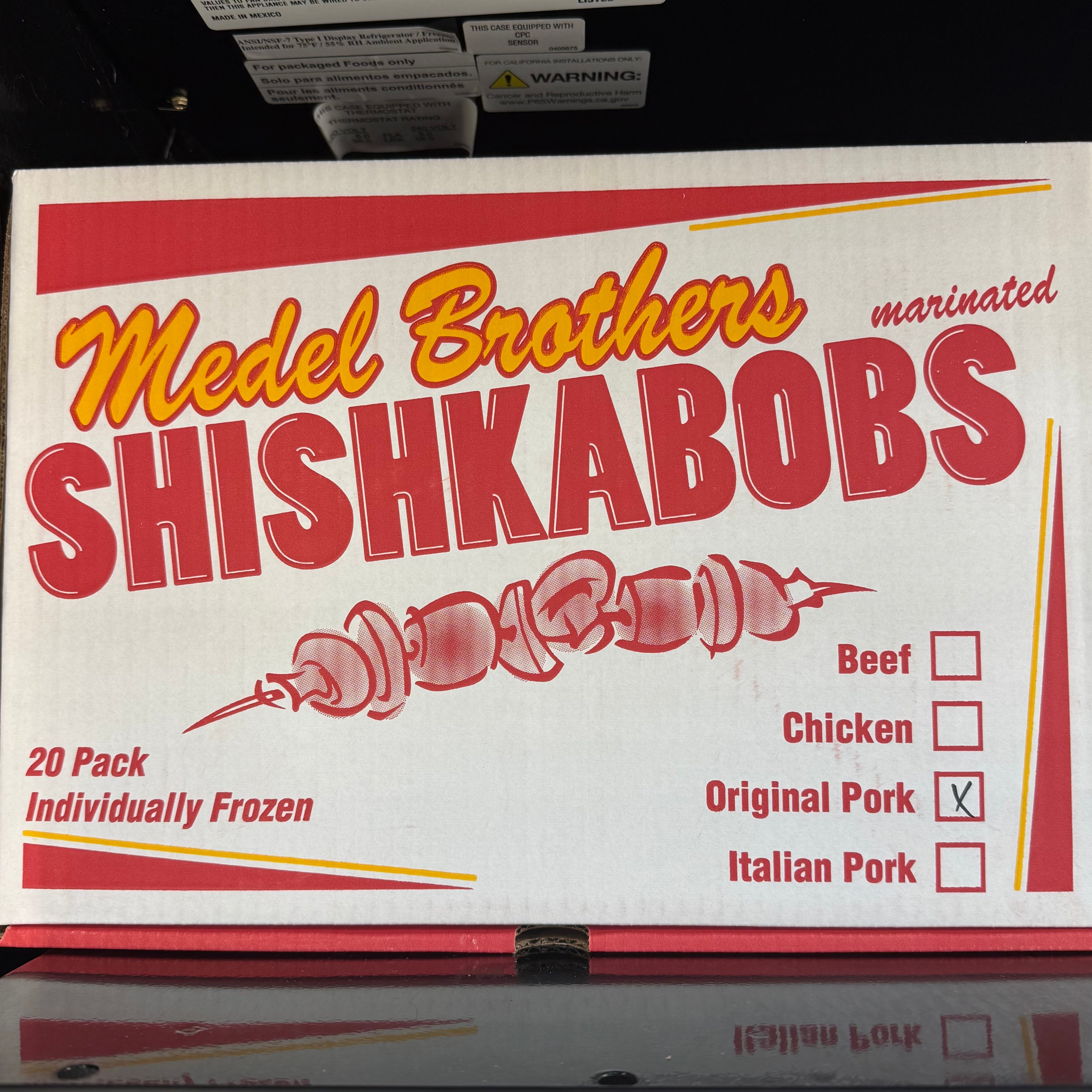 Medel's Original Pork Shishkabobs