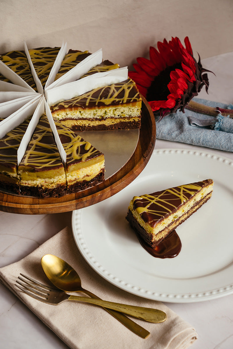 Dubai Chocolate Pistachio Cake