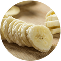 Sliced Bananas