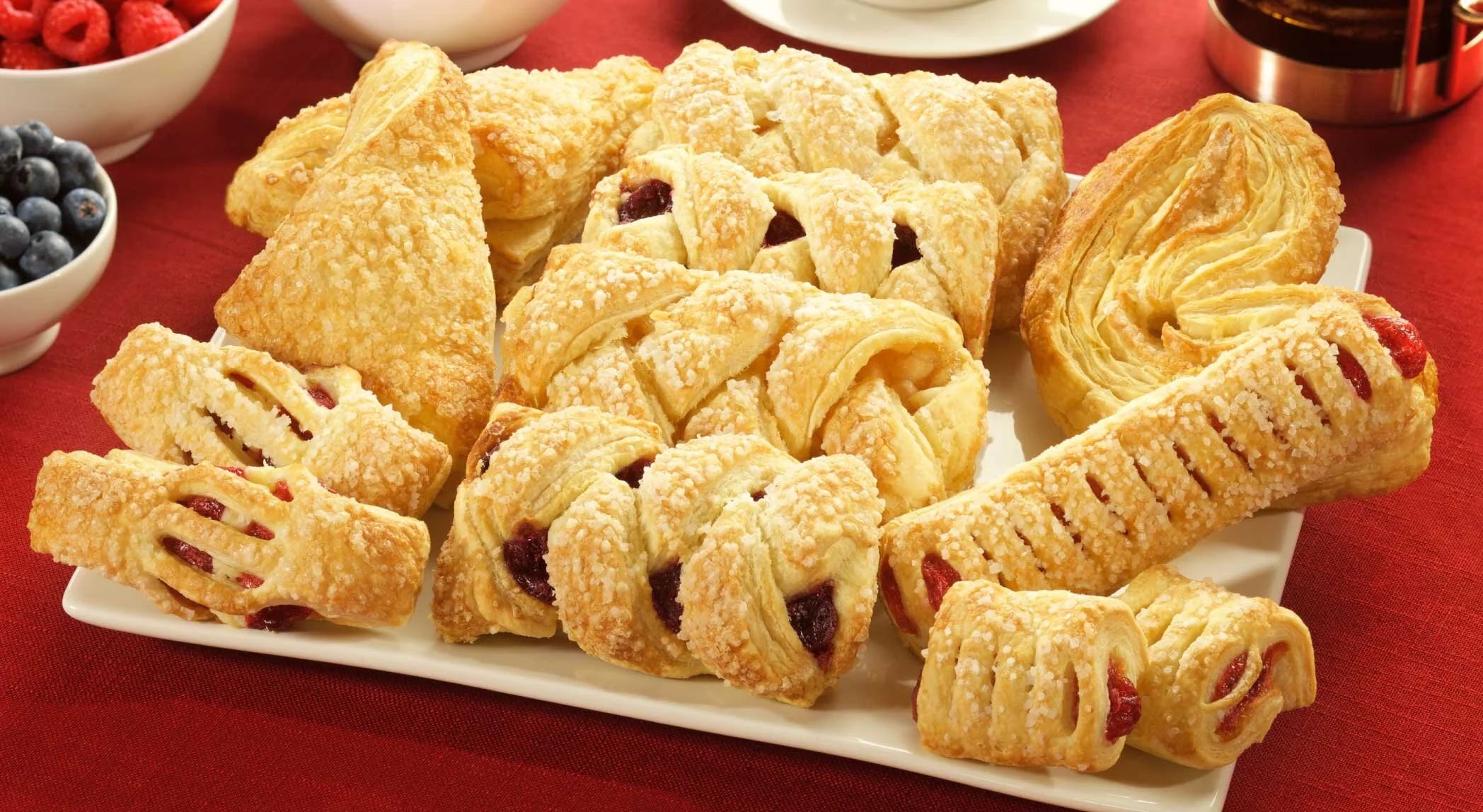 Mini Cherry Strudels