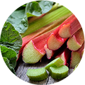 Rhubarb, Sliced