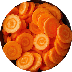 Sliced Carrots