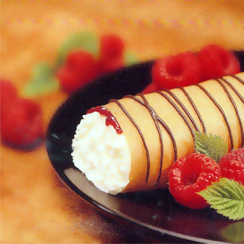 Vanilla Strawberry Crepe